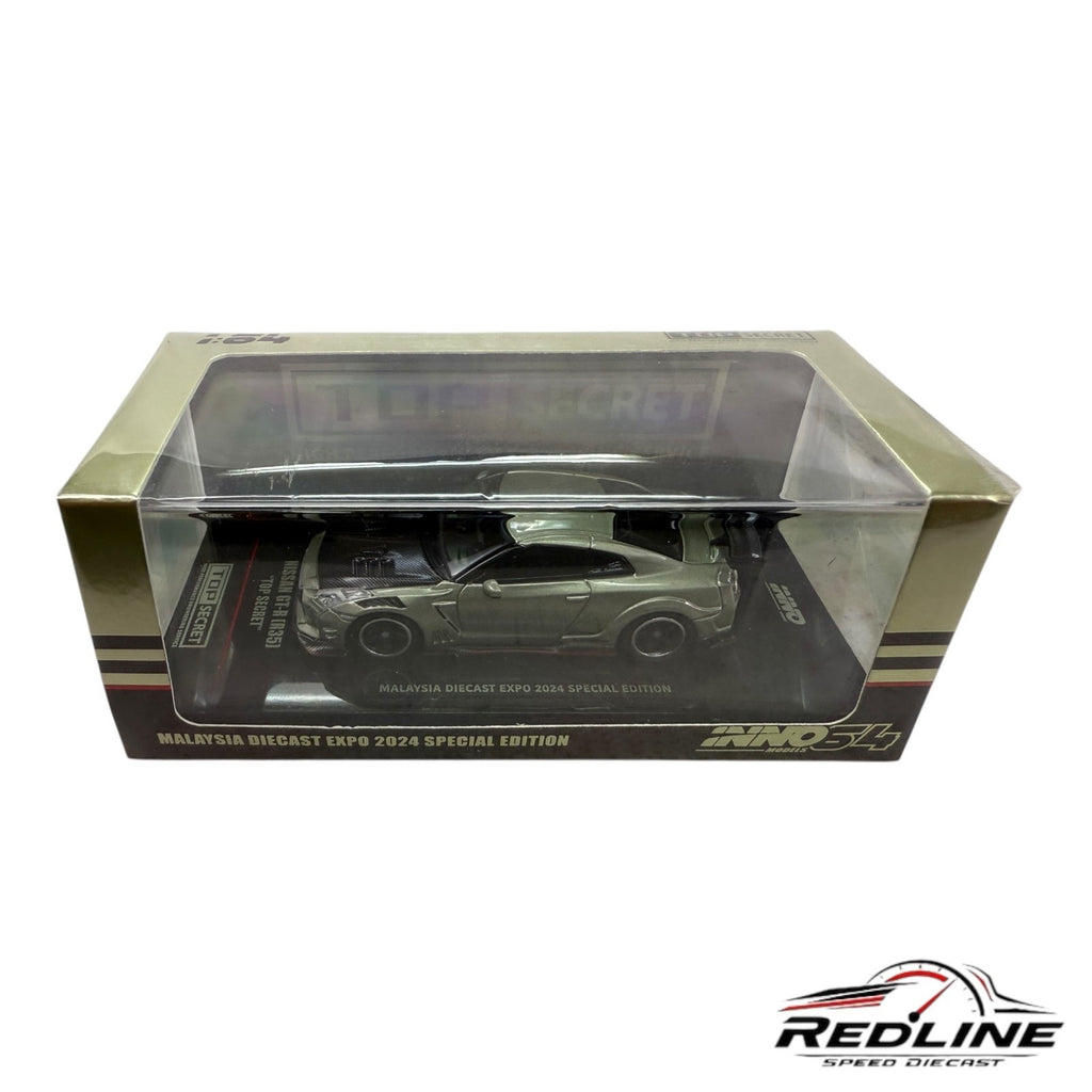 🎌🎌INNO64 Nissan GT-R R35 Top Secret 2024 Malaysia Diecast Expo 1:64 H1🎌🎌