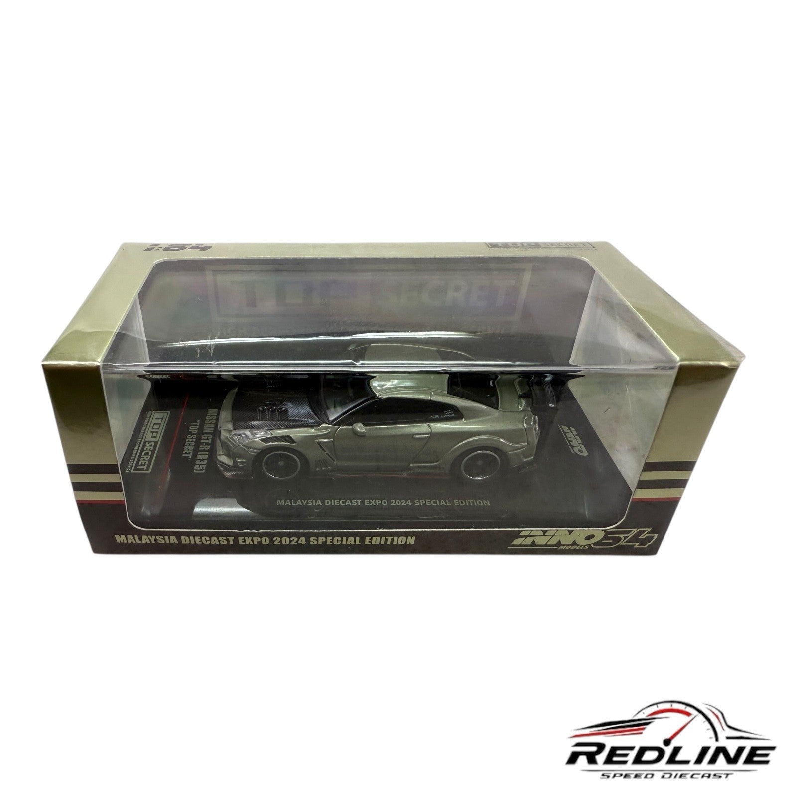 🎌🎌INNO64 Nissan GT-R R35 Top Secret 2024 Malaysia Diecast Expo 1:64 H1🎌🎌