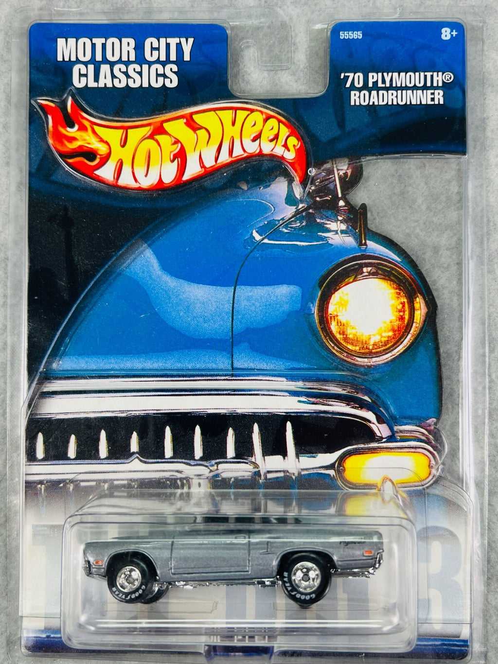 🔥🔥🔥Hot Wheels Motor City Classics ‘70 Plymouth Road Runner H33🔥🔥🔥