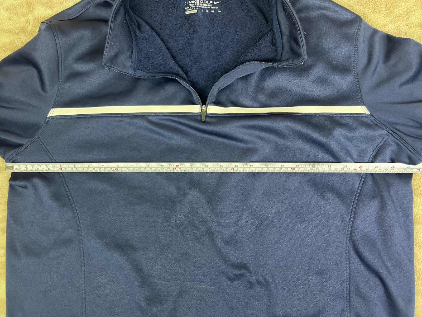 🏌️NIKE GOLF TOUR PERFORMANCE Therma-Fit 1/4 Zip Pullover Mens 2XL LAKE GENEVA🏌