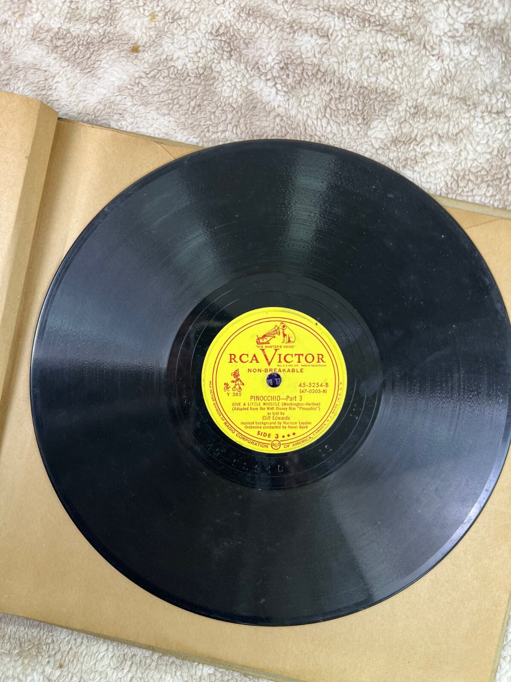 🔥Capitol Presents Bugs Bunny Looney Tunes & Merrie Melodies 78 RPM Mel Blanc🔥