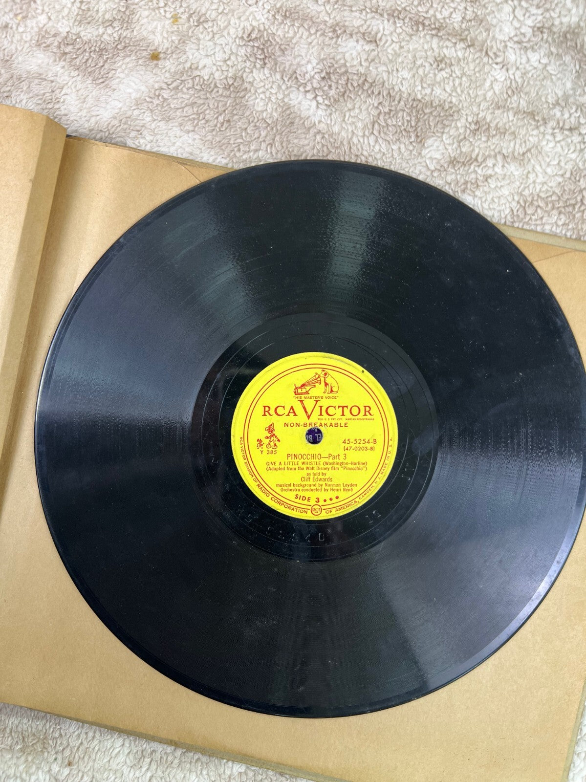 🔥Capitol Presents Bugs Bunny Looney Tunes & Merrie Melodies 78 RPM Mel Blanc🔥