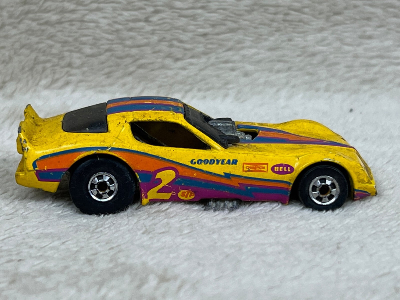 🏁🏁🏁Hot Wheels Firebird Funny Car DragsterYellow (1977) Blackwall HW04🏁🏁🏁🏁
