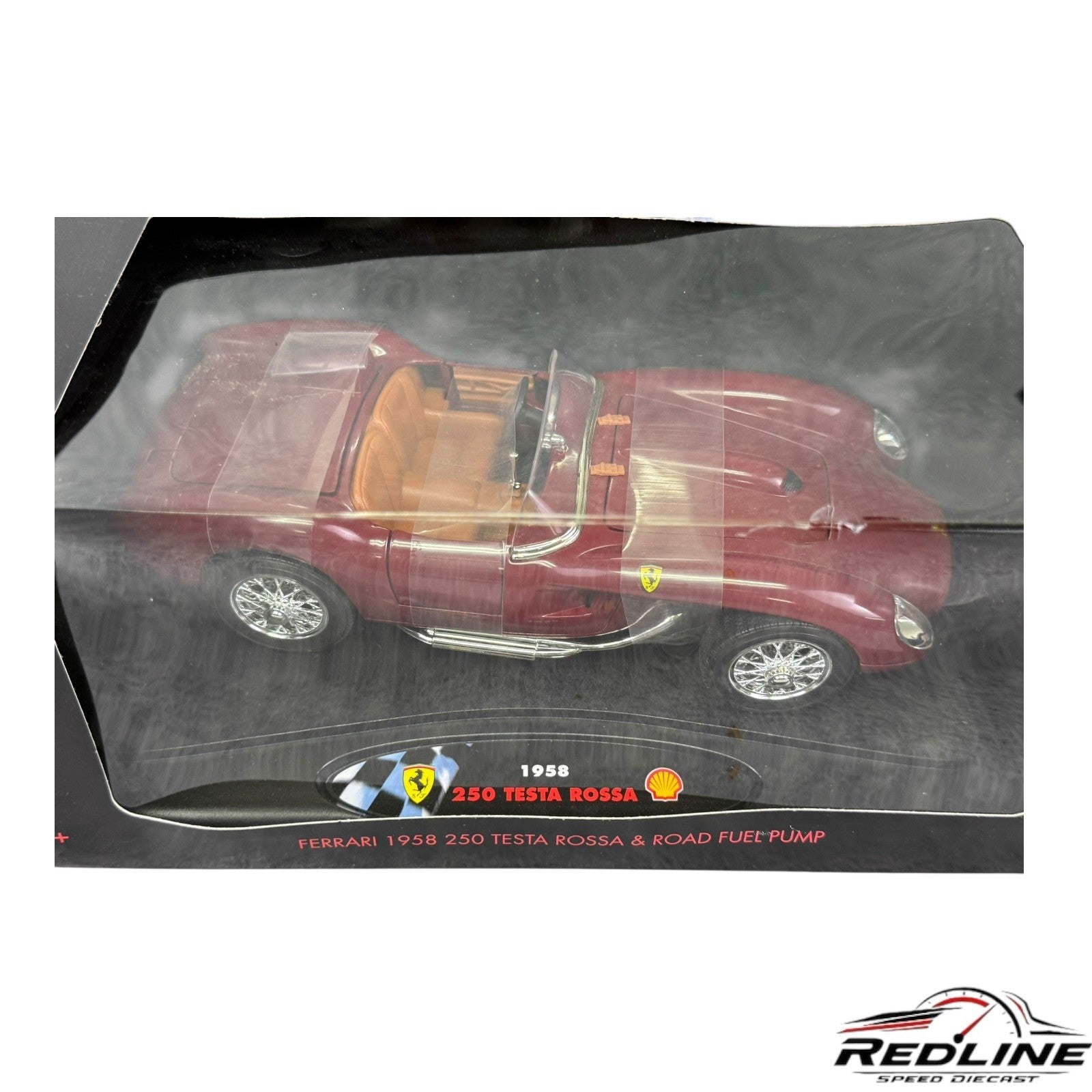🇮🇹🇮🇹Shell Classico Ferrari 1958 250 Testa Rossa & Fuel Pump🇮🇹🇮🇹