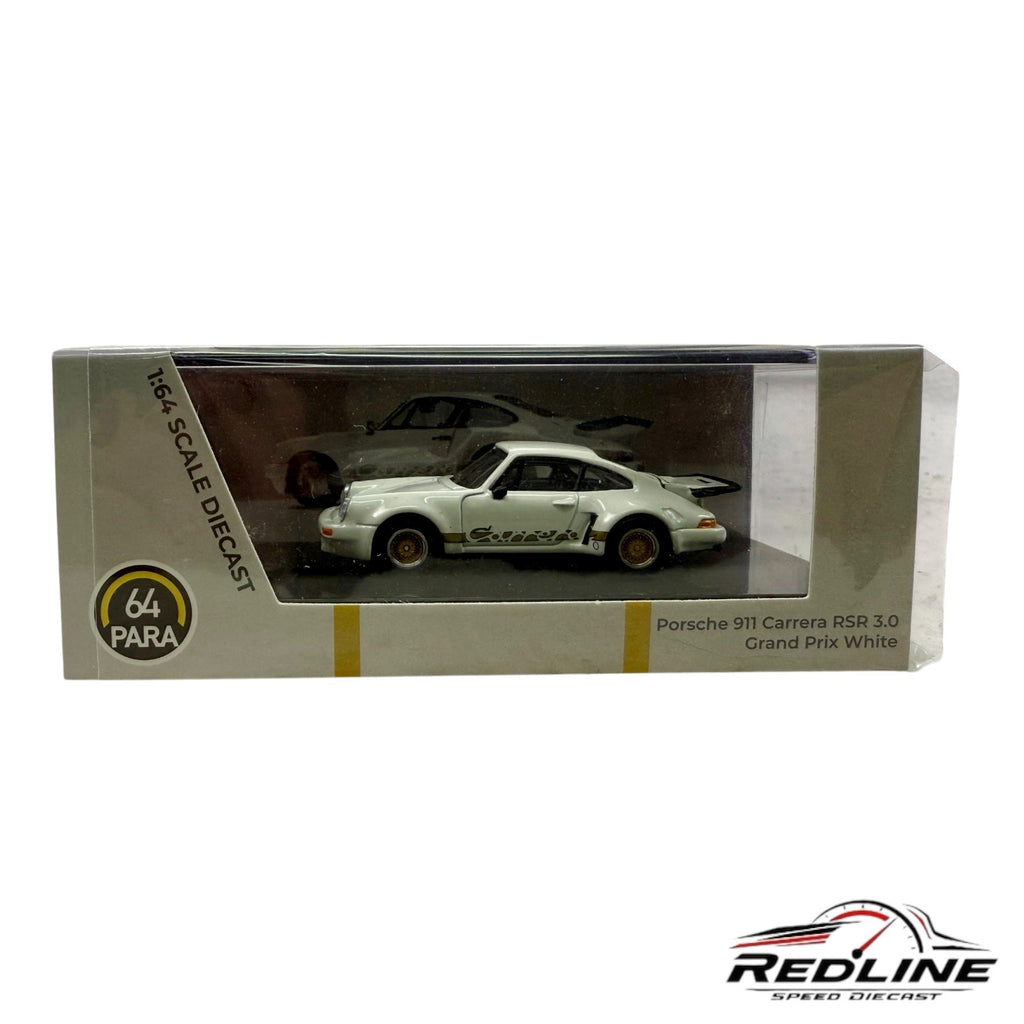 🇩🇪PARA64 Paragon Porsche 911 Carrera RSR 3.0 Grand Prix White 1:64 H3🇩🇪