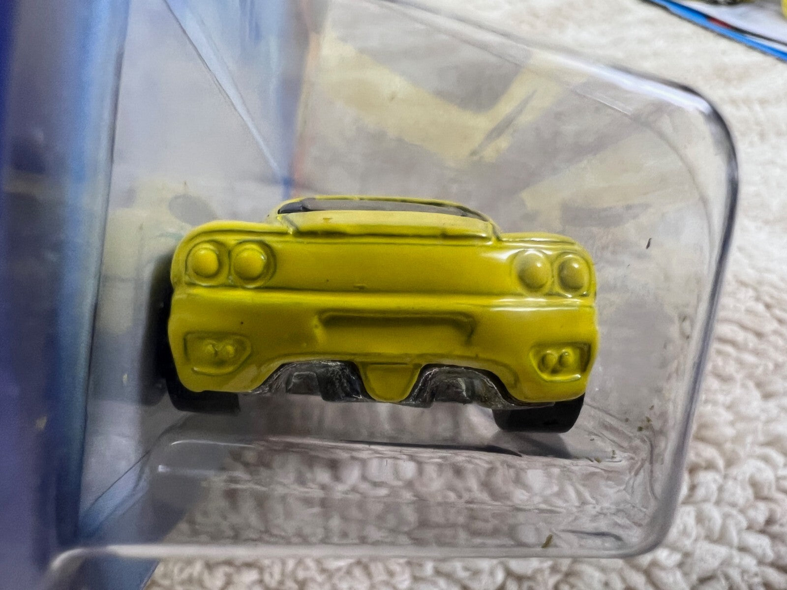🇮🇹🇮🇹2004 HOT WHEELS YELLOW FERRARI 360 MODENA FERRARI HEAT 1/5 #128 HW06🇮🇹
