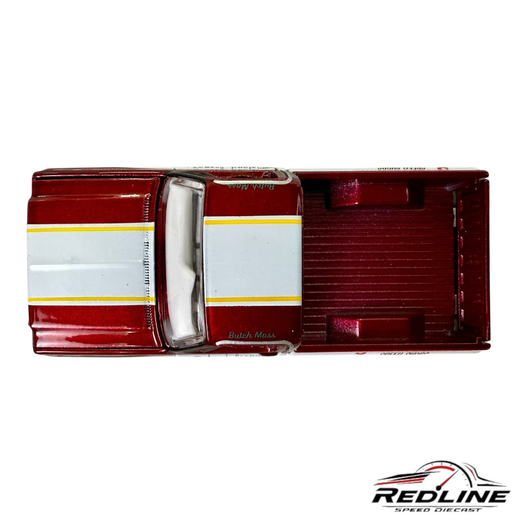 🇺🇸Auto World ULTRA RED CHASE Hawaiian Silverado Red & White LOOSE C15🇺🇸