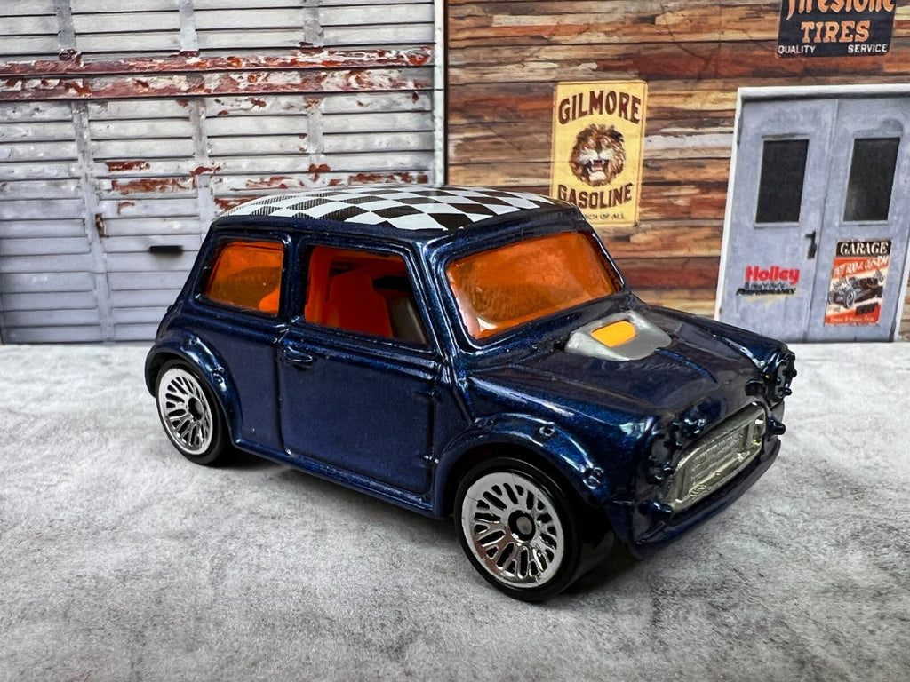 🇬🇧🇬🇧🇬🇧Hotwheels Mini Cooper Blue 2000 Mattel Malaysia C9🇬🇧🇬🇧🇬🇧