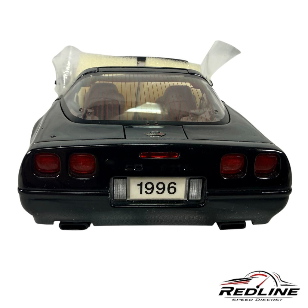 🇺🇸Danbury Mint 1996 Chevy Corvette Coupe Limited Edition Black  1:24🇺🇸
