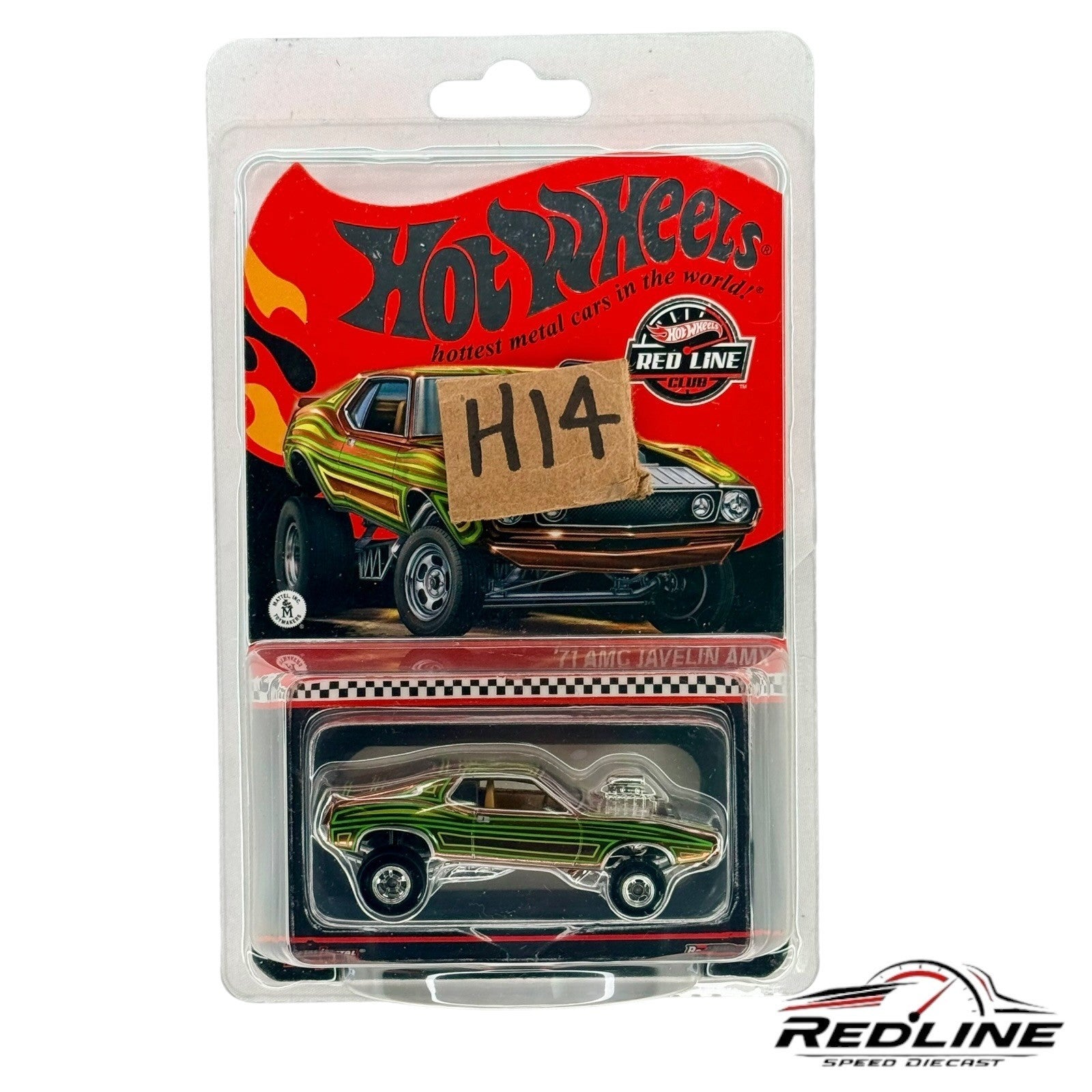 🇺🇸NEW Hot Wheels RLC Exclusive ’71 AMC Javelin AMX 12102/30k H14🇺🇸