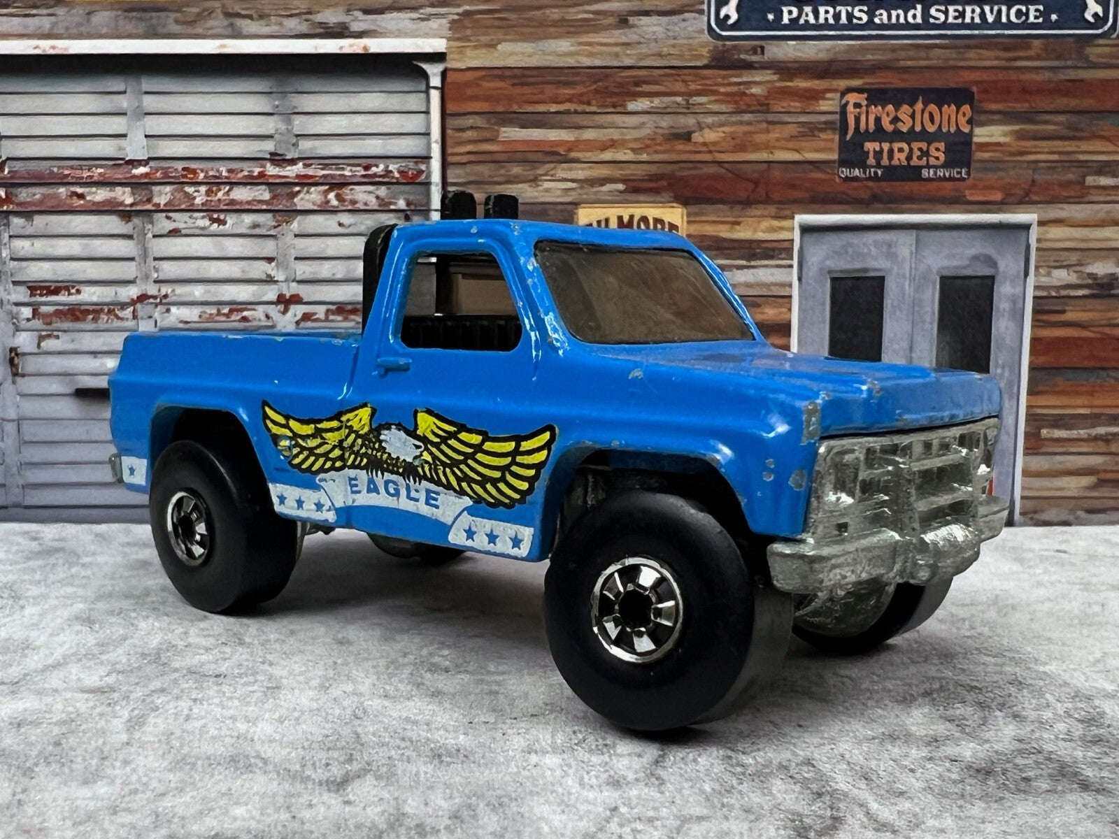 🔥🔥🔥1977 Hot Wheels BYWAYMAN  Chevy C10 Truck Baby Blue ULTRA RARE C13🔥🔥🔥
