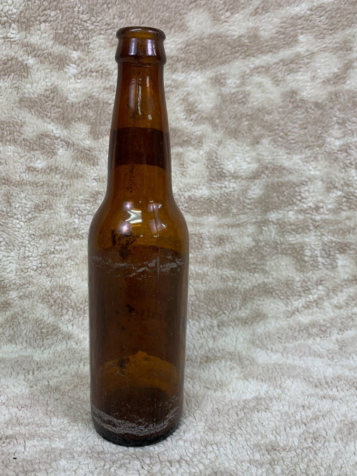  🍺🍺🍺🍺🍺🍺🍺Vintage Budweiser 12oz Brown Glass Beer Bottle BB3🍺🍺🍺🍺🍺🍺🍺