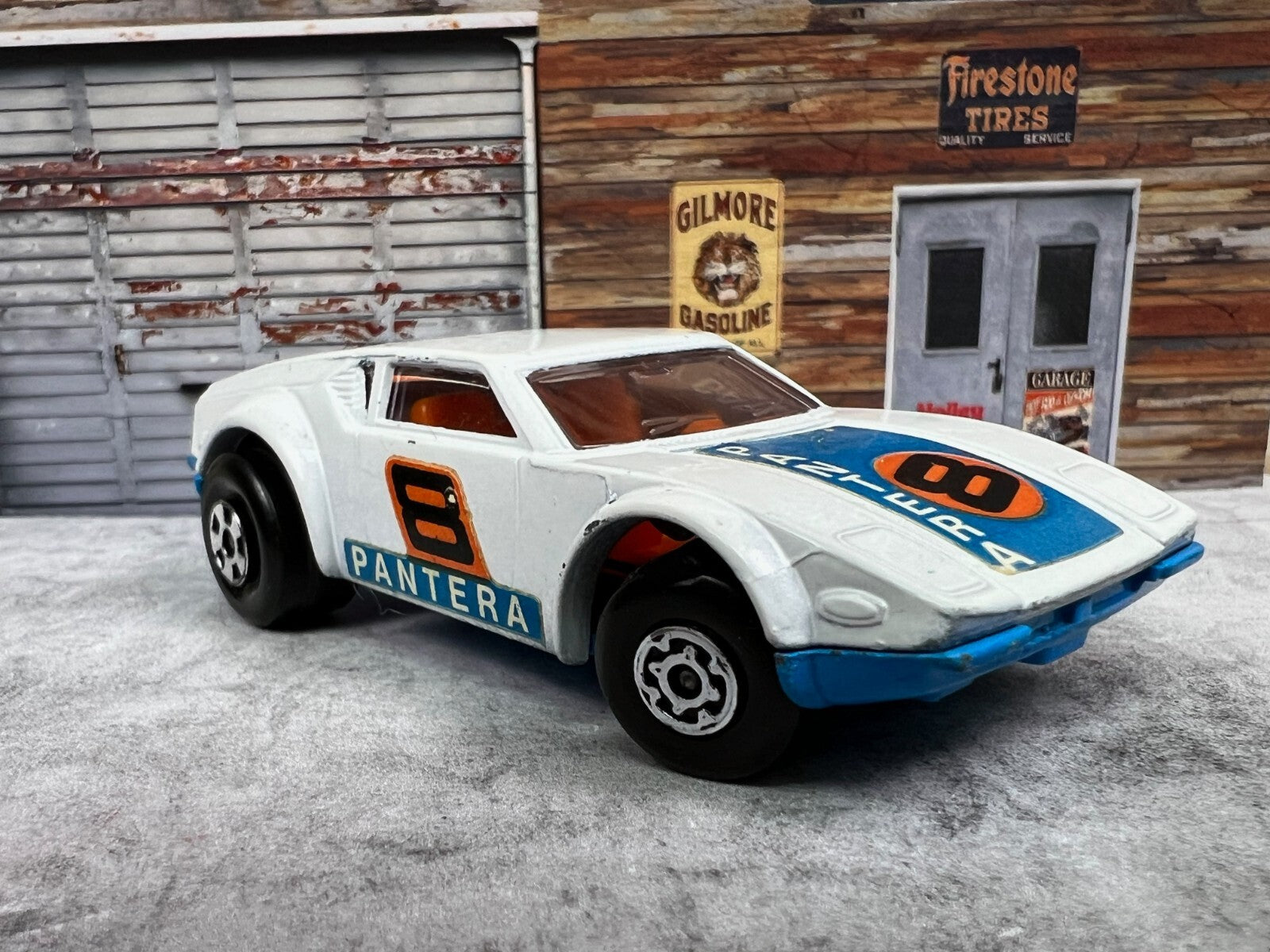 🔥🔥🔥 Matchbox Superfast De Tomaso Pantera No.8 Diecast England 1975 C12🔥🔥🔥