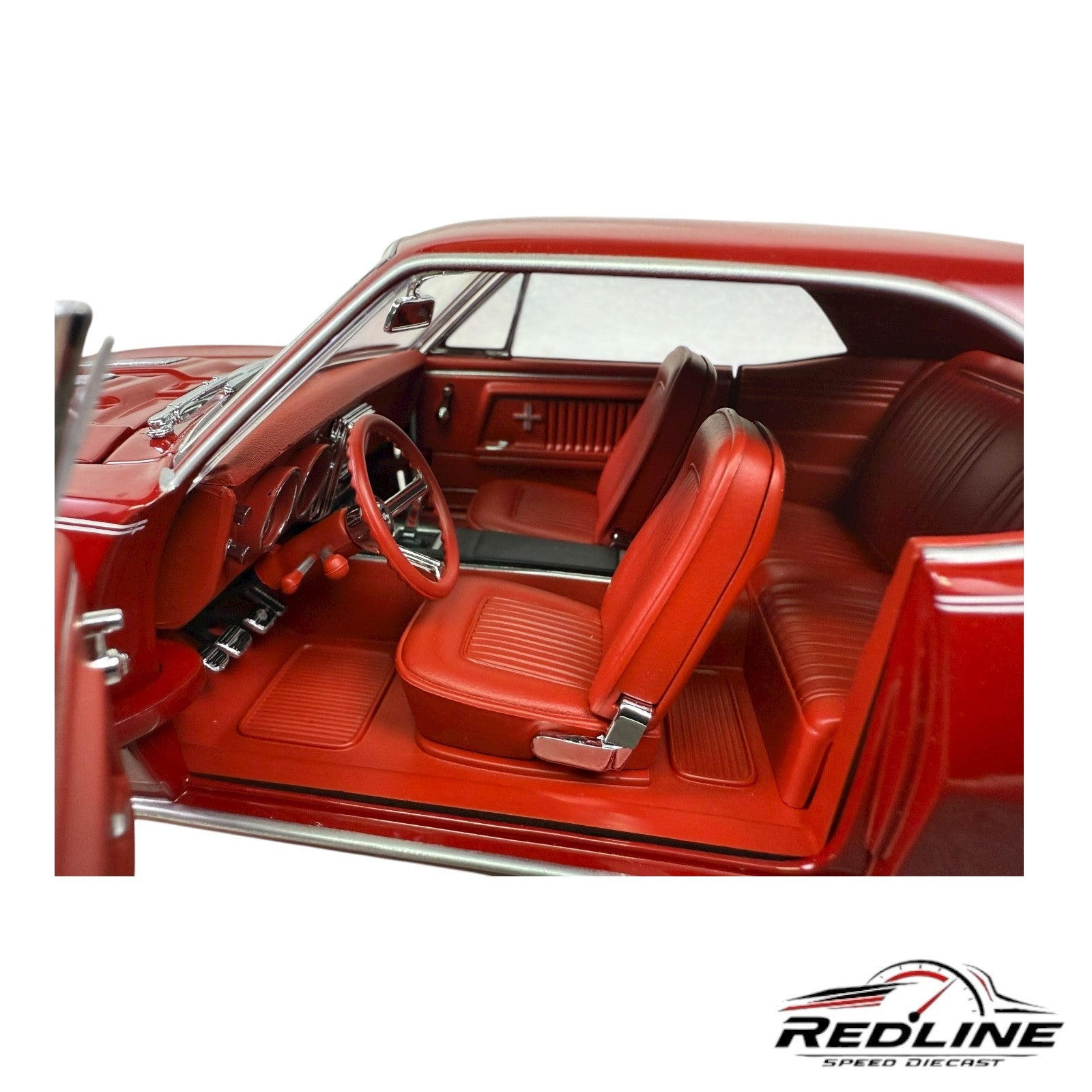 🇺🇸 Exact Detail  1967 Chevy Camaro SS Red 67 Hot Rod Magazine Test Car 1:18 C3