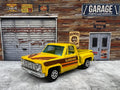 🔥🔥🔥 Yatming Chevy Stepside Pickup yellow Folding Tailgate  C12🔥🔥🔥