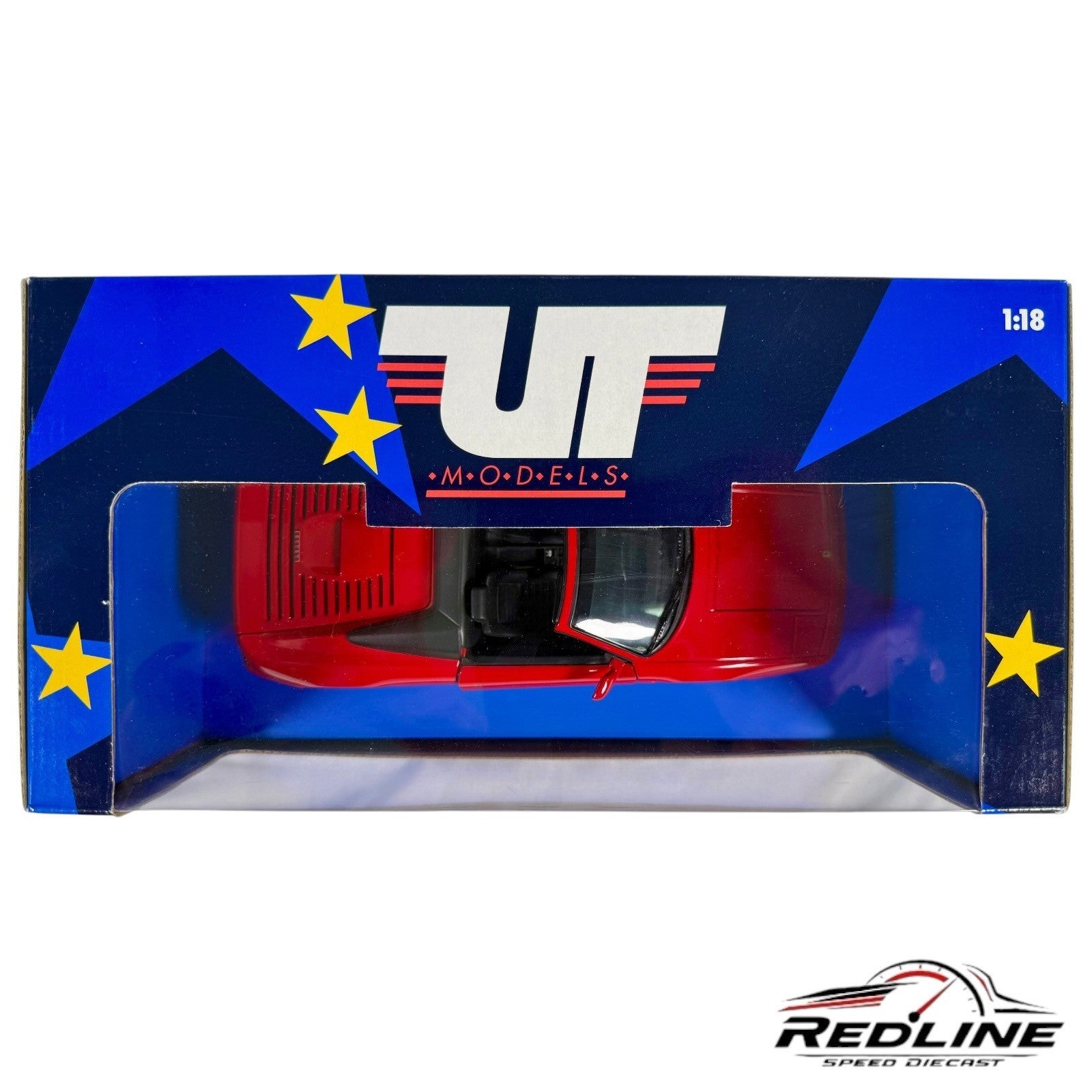 🇮🇹UT MODELS FERRARI F355 BERLINETTA Coupe Red 1:18 C3🇮🇹