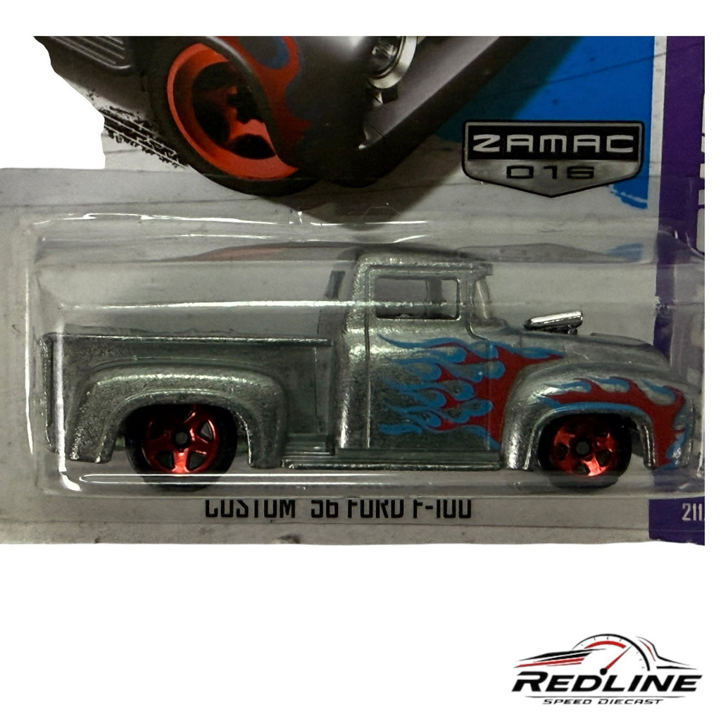 🇺🇸Hot Wheels  Zamac #16 Custom ‘56 Ford F-100 211/250 H13🇺🇸