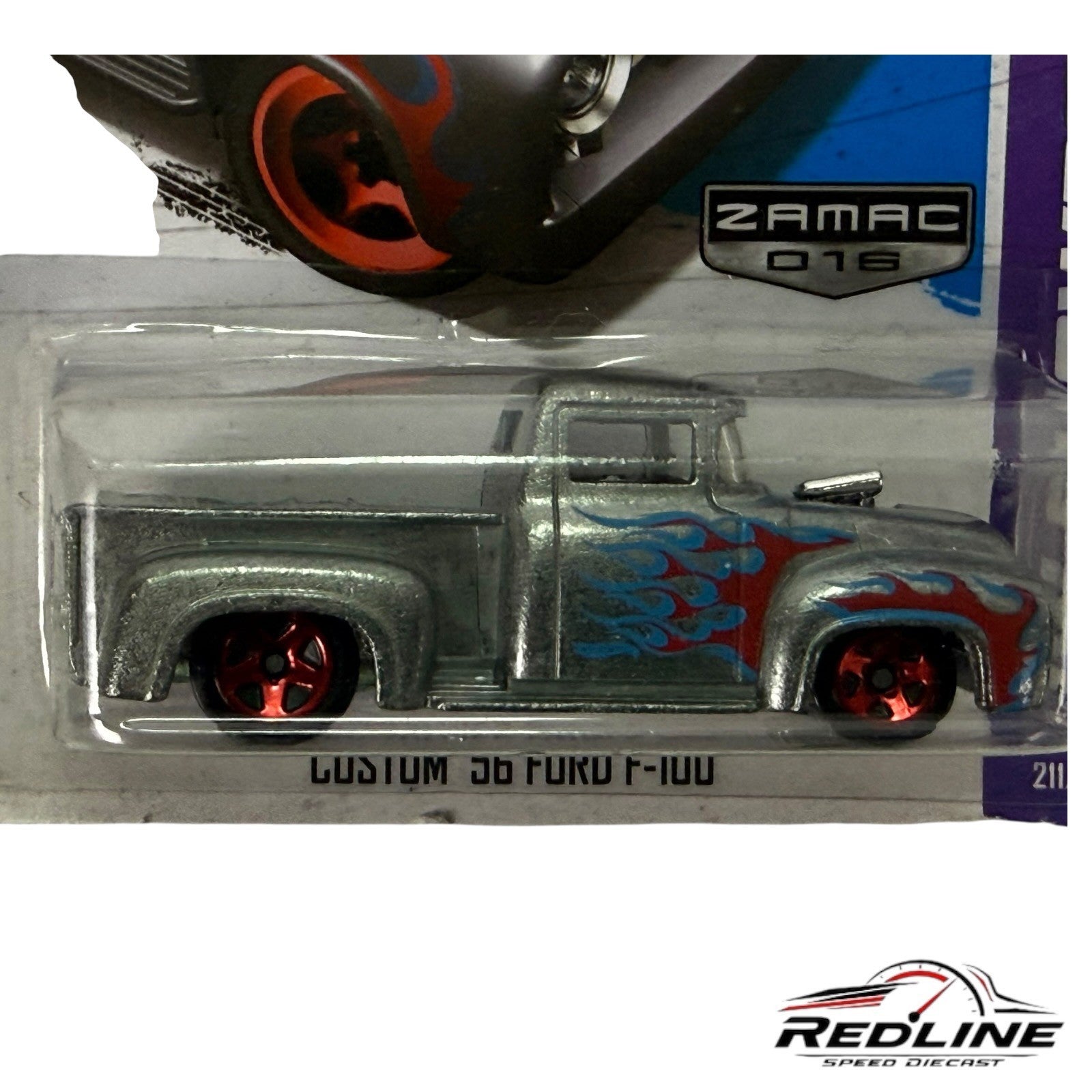 🇺🇸Hot Wheels  Zamac #16 Custom ‘56 Ford F-100 211/250 H13🇺🇸