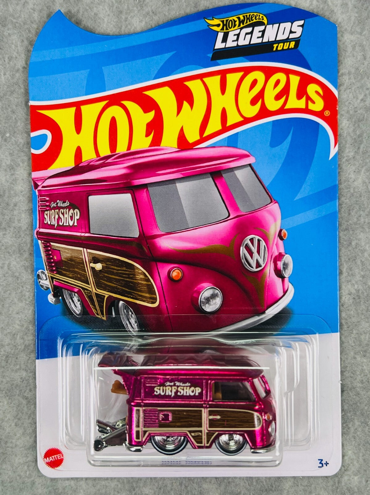 🇩🇪🇩🇪Hot Wheels 2024 Legends Tour Kool Kombi Surf Shop Pink H35🇩🇪🇩🇪
