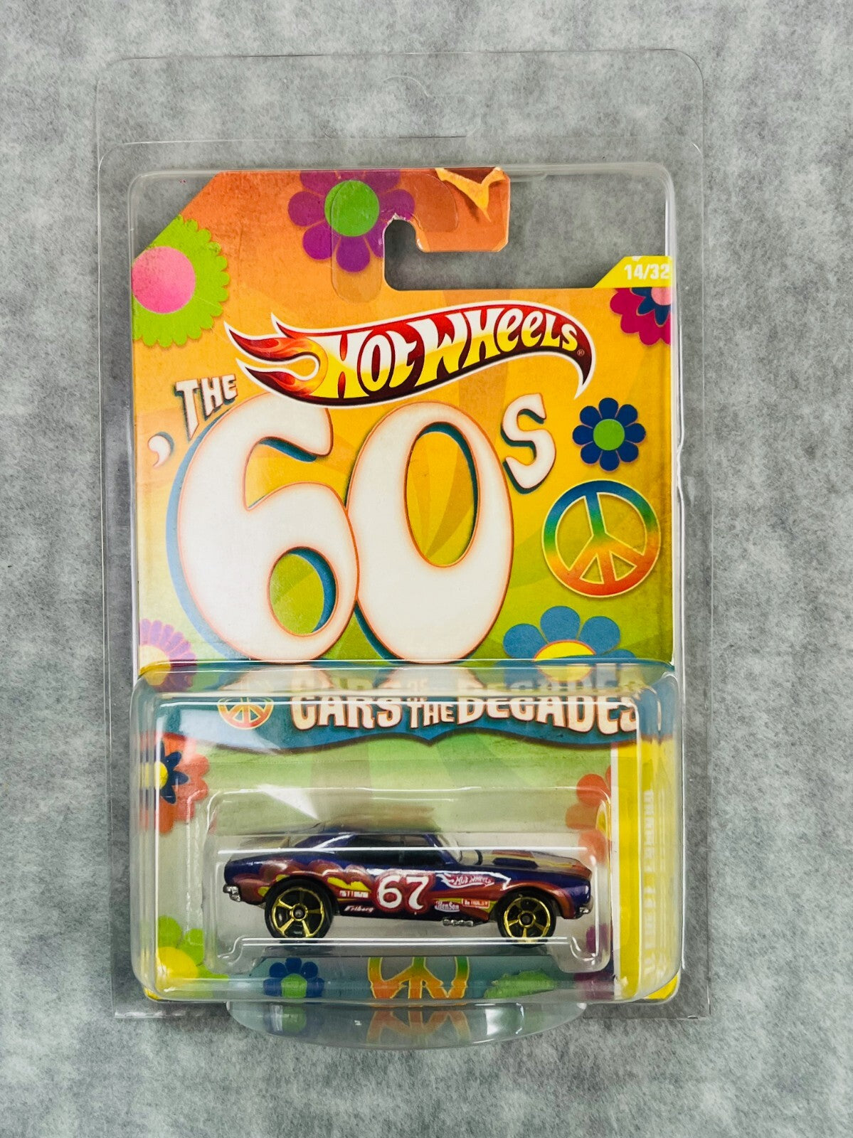 🇺🇸🇺🇸Hot Wheels The '60s Cars of The Decades '67 Chevy Camaro HW23🇺🇸🇺🇸