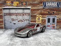 🇺🇸🇺🇸🇺🇸Mattel Hot Wheels C6 Corvette Car #55 Silver LOOSE C8🇺🇸🇺🇸🇺🇸