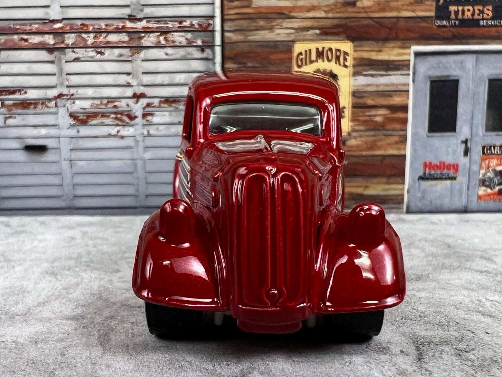 🔥🔥Hotwheels Treasure Hunt Ford Truck Anglia Panel 1949 Van Real Riders  C8🔥🔥