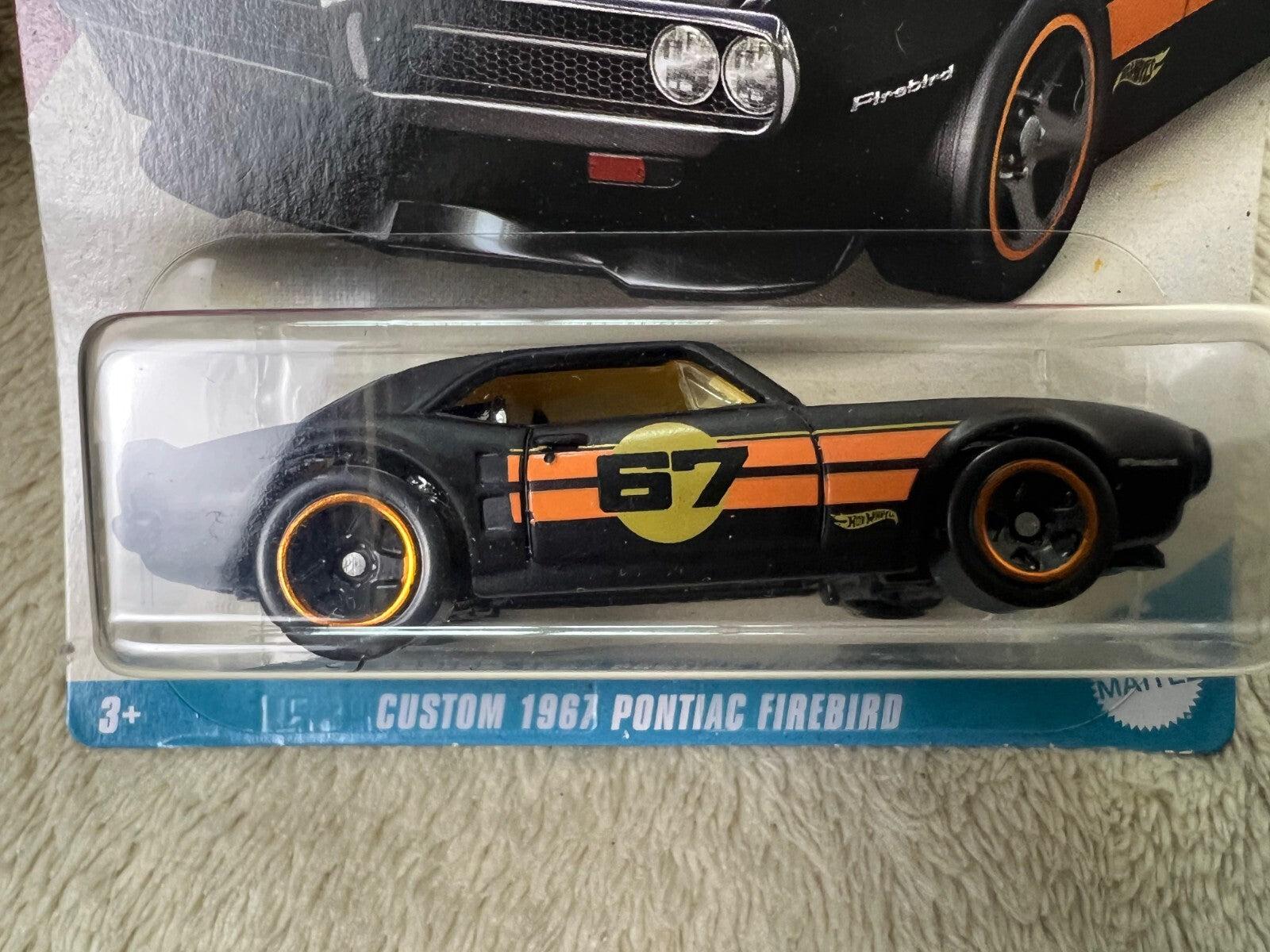 🇺🇸Hot Wheels  HW American Muscle  Black 1967 Custom Pontiac Firebird HW13🇺🇸