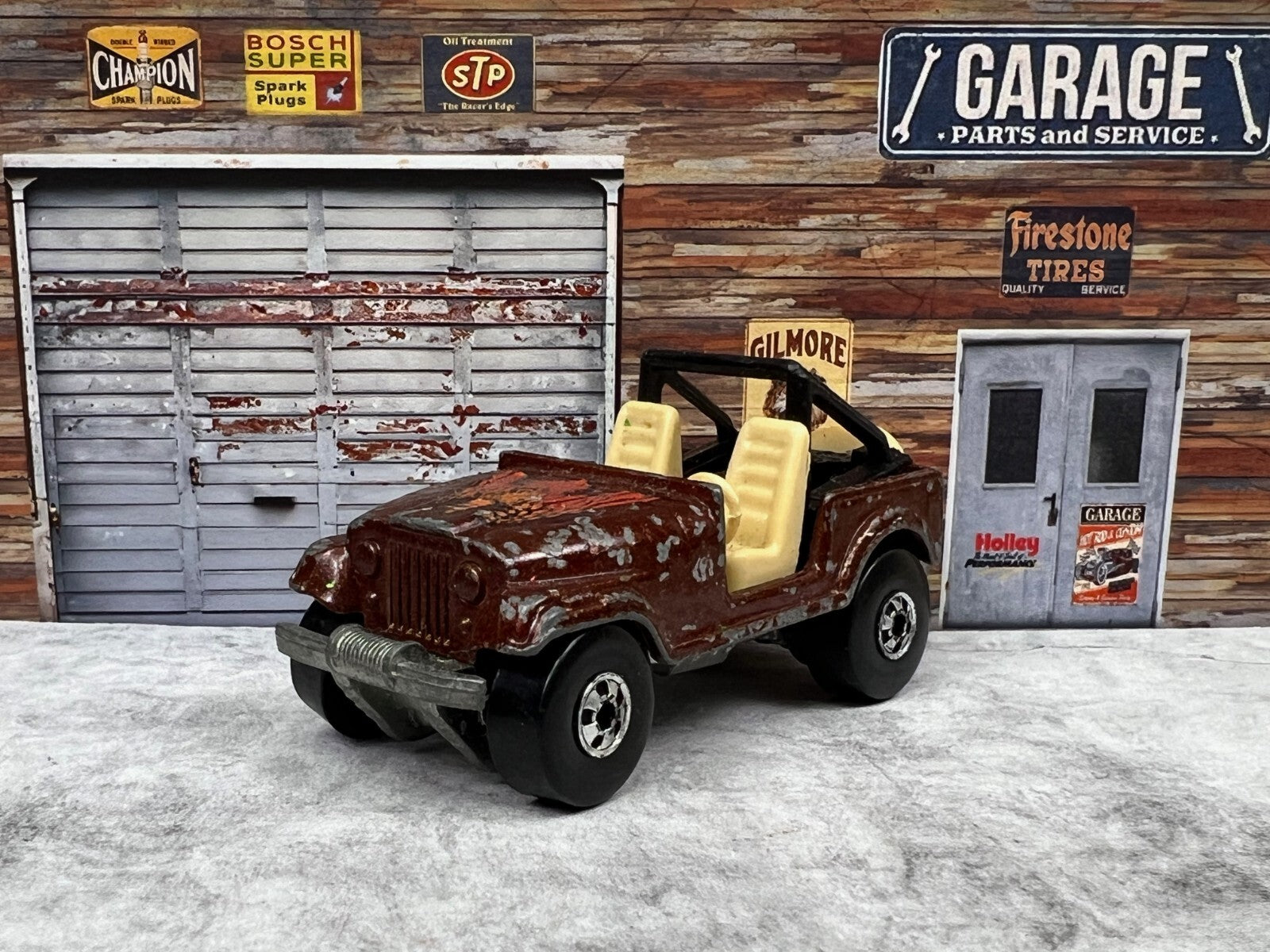 🔥🔥🔥Hot Wheels Jeep CJ-7  No 3259 1981 Hong Kong C12🔥🔥🔥