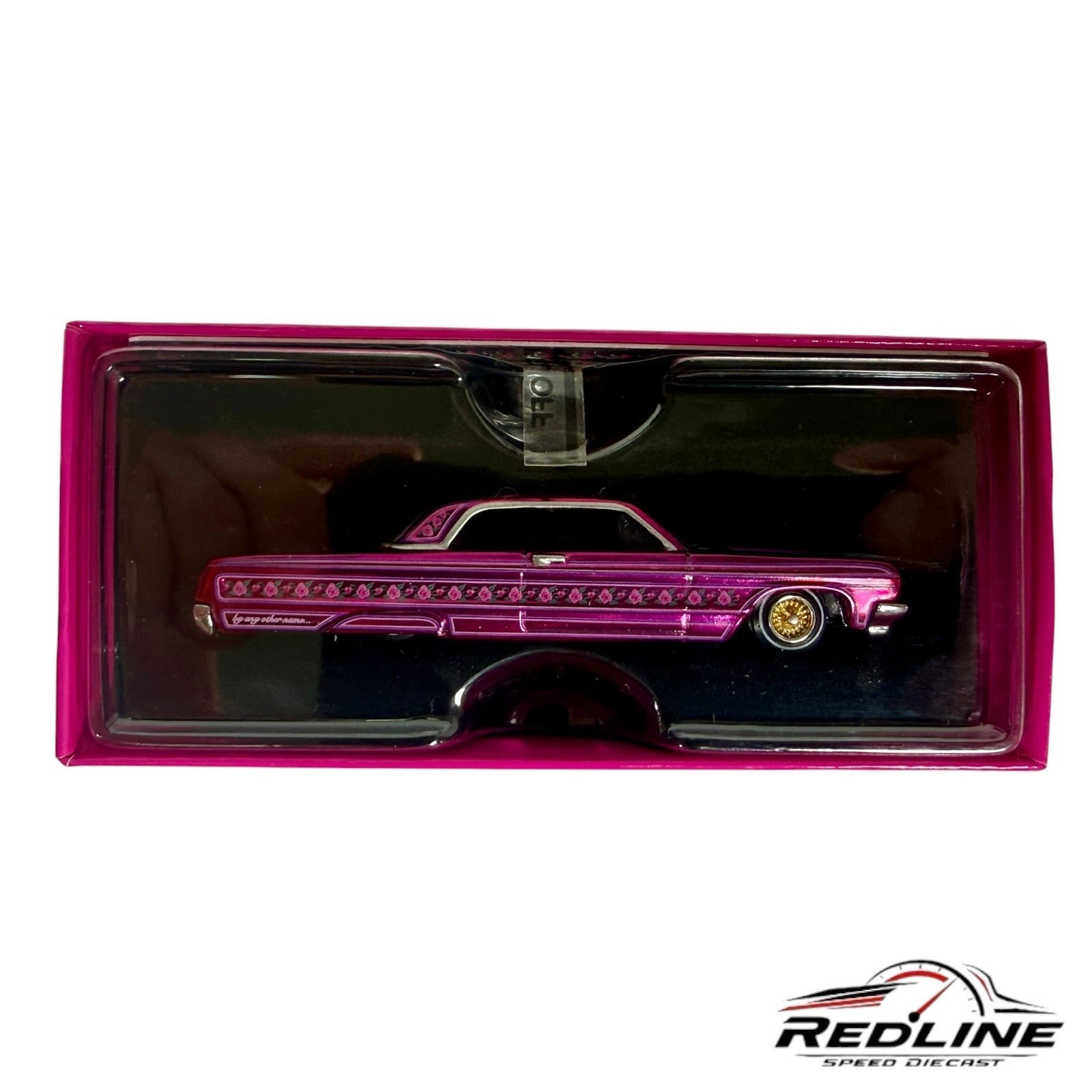 🔥Hot Wheels 2021 RLC Chevrolet 64 Impala Low rider Pink Gypsy Rose 818/20K H31