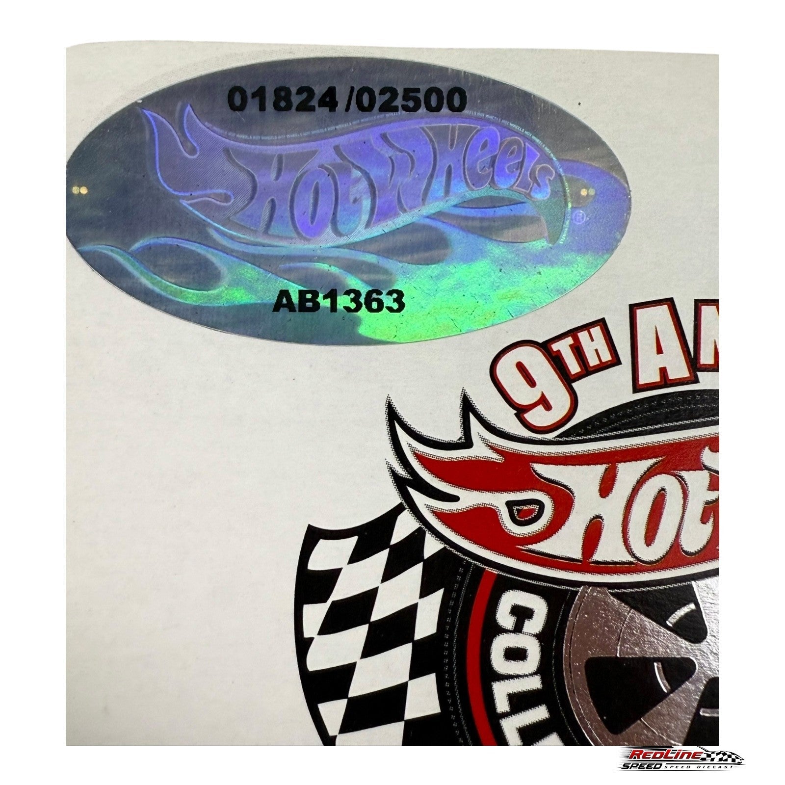 🔥🔥🔥Hot Wheels 9th Annual Collector Nationals  A-Ok w/ Dinner Sticker H31🔥🔥