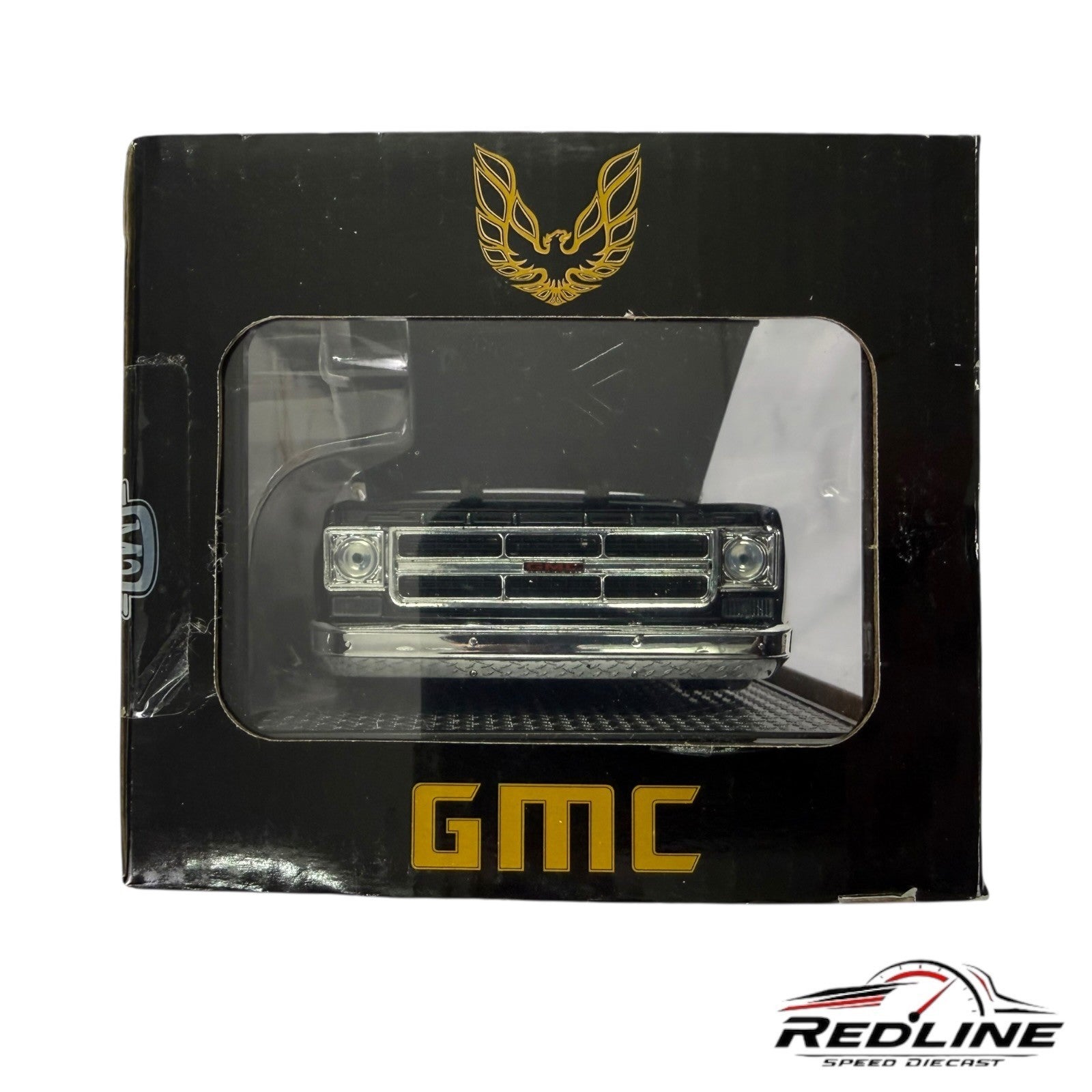 🇺🇸M2 Machines 1976 GMC Sierra Grande 15 Custom Trans Am Black R108 1:24🇺🇸