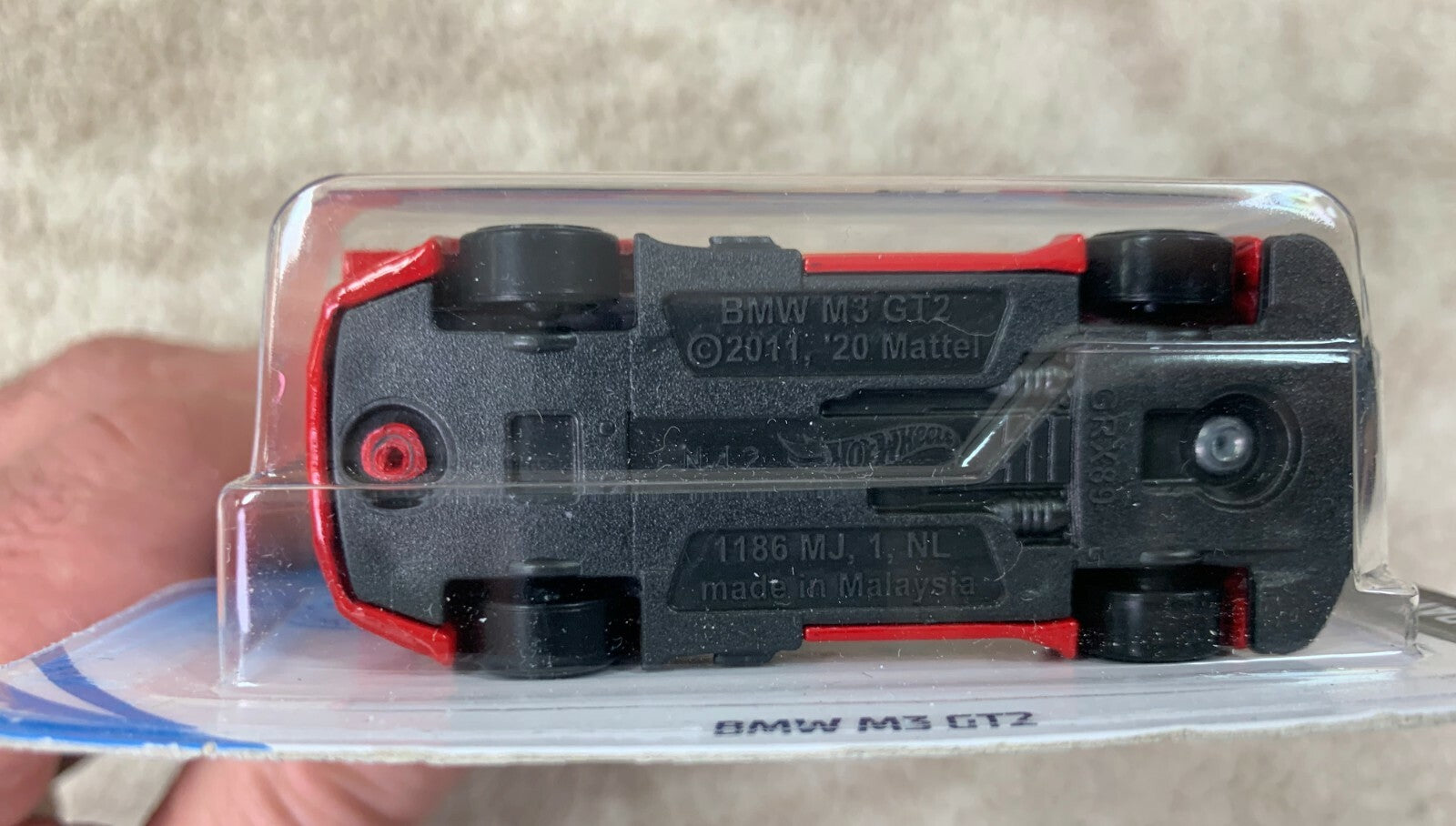 **********2020 HOT WHEELS BMW M3 GT2 #57/250 HW RACE DAY #4/10 RED HW05*********
