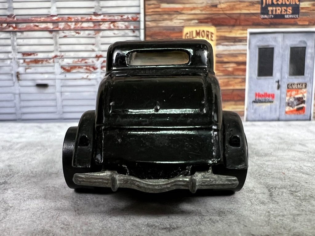 🔥🔥🔥Hotwheels Roadster BLACK w/Flames 1979 C16🔥🔥🔥