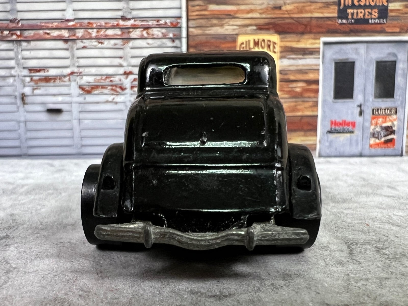 🔥🔥🔥Hotwheels Roadster BLACK w/Flames 1979 C16🔥🔥🔥
