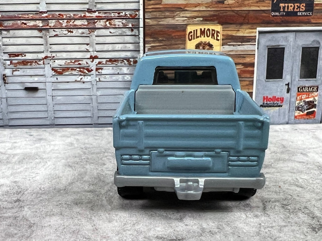 🔥Matchbox Volkswagen Transporter Crew Cab Pickup Truck Blue Bike Tours C16🔥