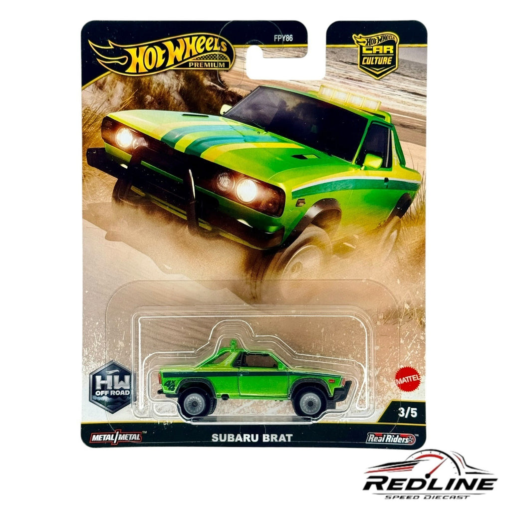 🔥🔥Hot Wheels Premium Car Culture HW Off Road Subaru Brat H17🔥🔥