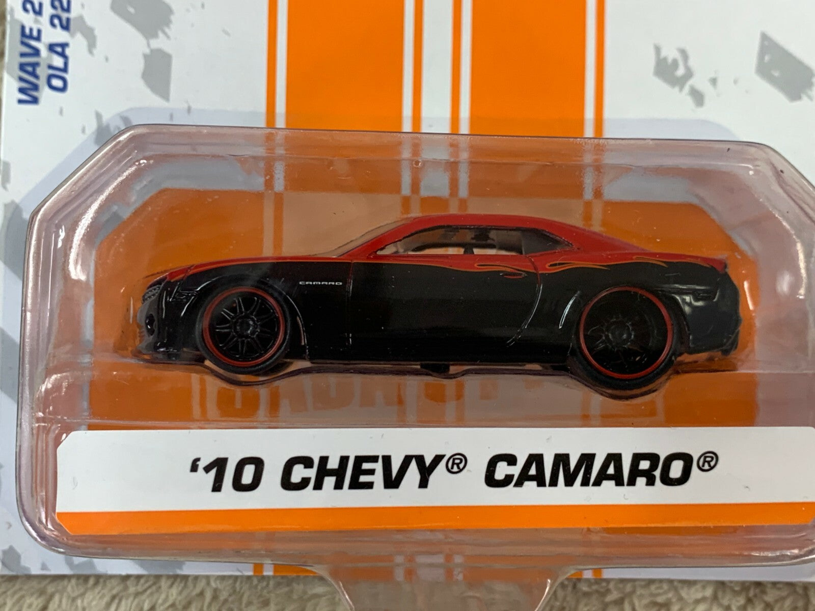 BIGTIME Muscle 1:64 ‘10 Chevy Camaro - Red/Black NIB Diecast Metal Jada Toys HW4