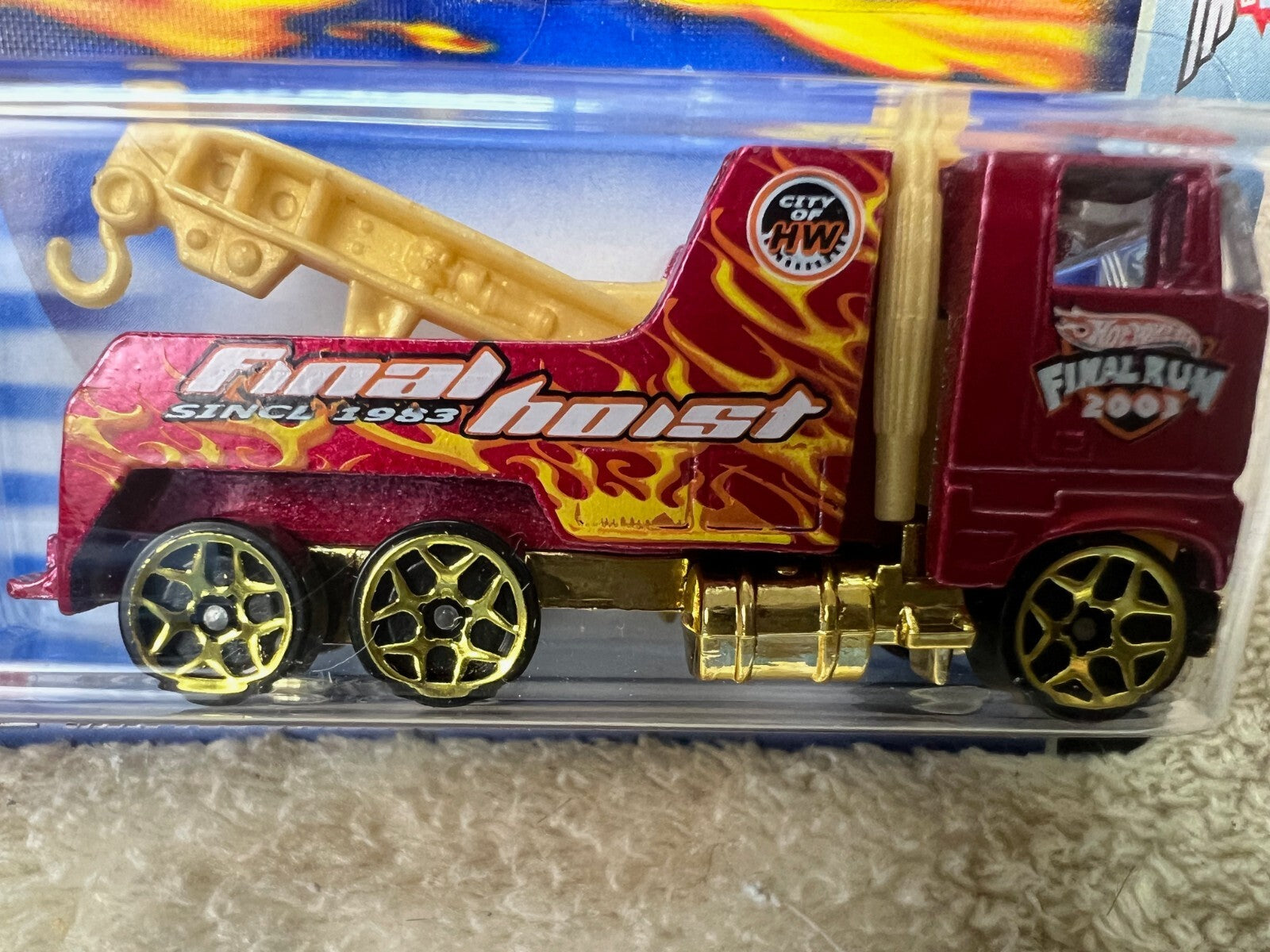 🇺🇸🇺🇸🇺🇸🇺🇸 Hot Wheels Final Run Rig Wrecker #195 HW05🇺🇸🇺🇸🇺🇸🇺🇸