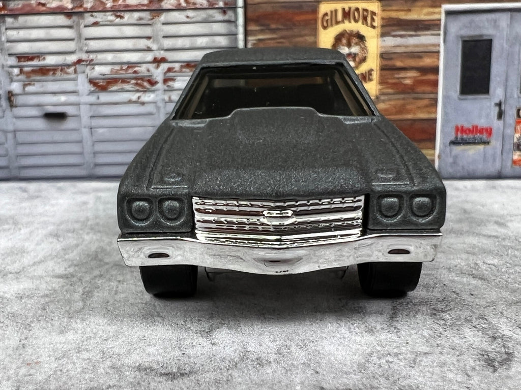 🇺🇸🇺🇸🇺🇸Hot Wheels 1970 Chevelle SS Flat Grey Loose C11🇺🇸🇺🇸🇺🇸