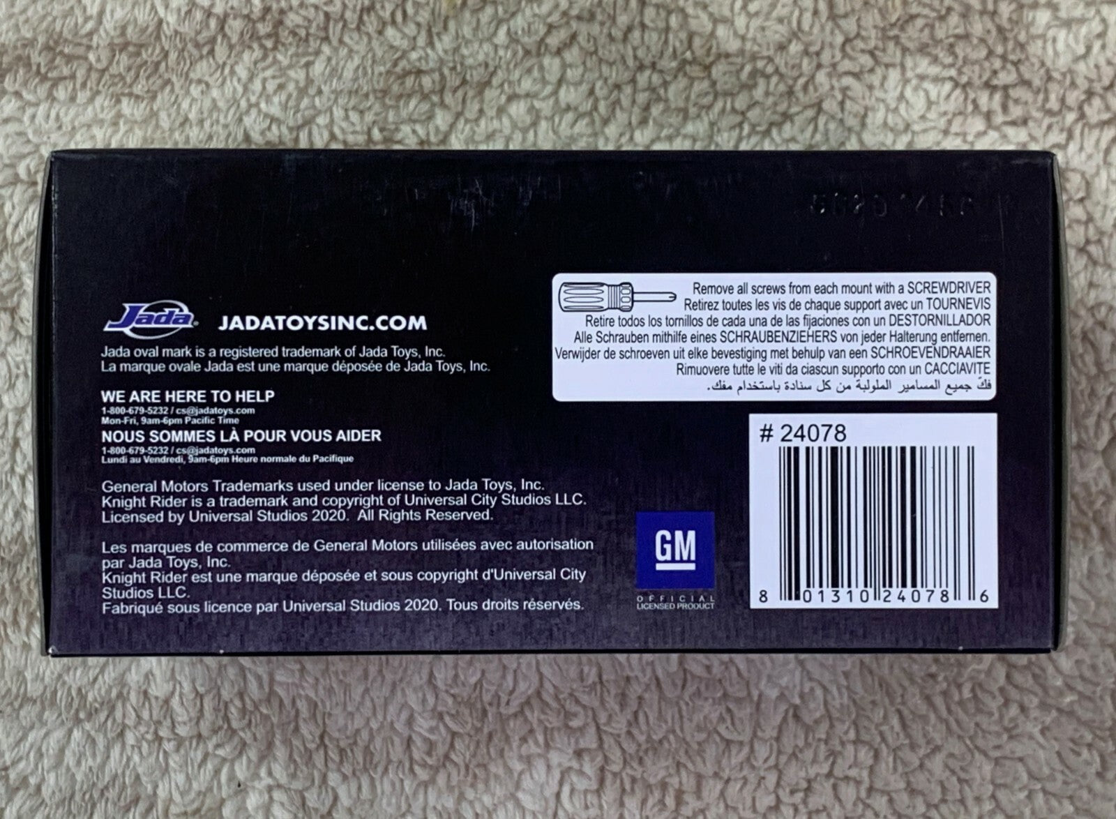 *1/32 Scale 1982 Pontiac Trans Am Diecast Car (K.I.T.T. Knight Rider) Jada HW04*