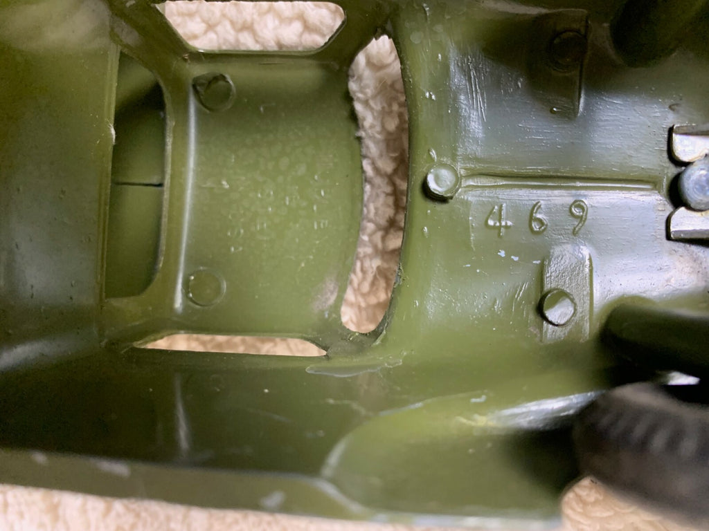 *********Hubley Kiddie Toy #478 Bell Telephone Truck Army Green - 1950s*********