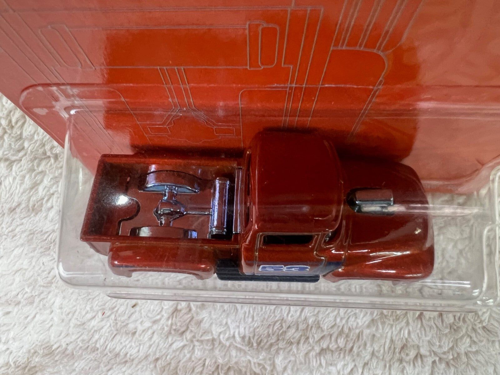 🇺🇸🔥🔥🔥Hot Wheels Custom 56 Ford Truck Orange & Blue HW18🔥🔥🔥🇺🇸
