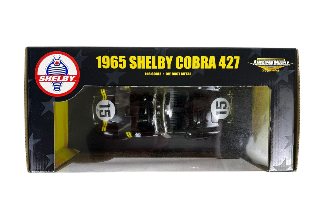 🇺🇸🇺🇸ERTL American Muscle 1965 Ford Shelby Cobra 427 Black 1:18 GE🇺🇸🇺🇸