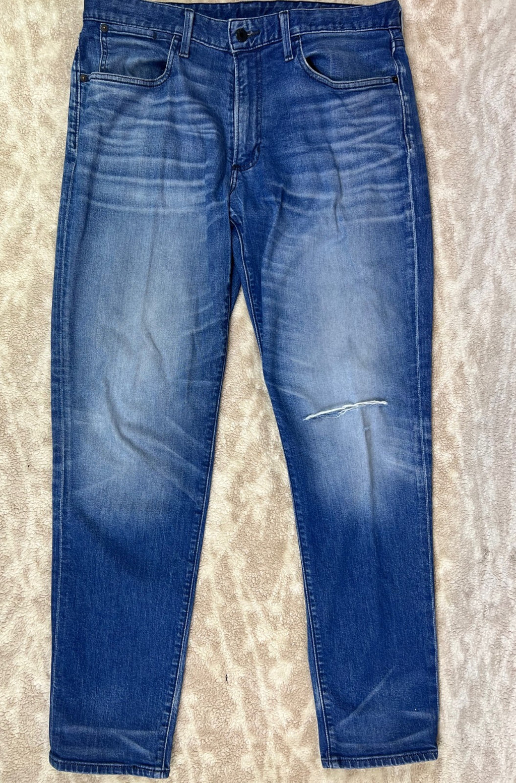 👖👖👖BONOBOS Jeans Mens 33x32 Blue Denim Dark Wash Pants 👖👖👖