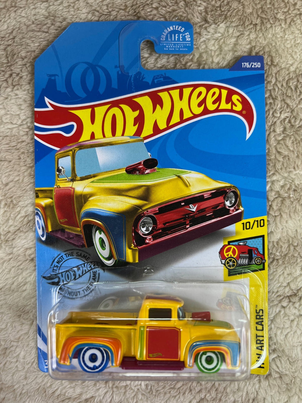 🇺🇸🇺🇸Hot Wheels Treasure Hunt Custom '56 Ford Truck HW Art Cars HW05🇺🇸🇺🇸