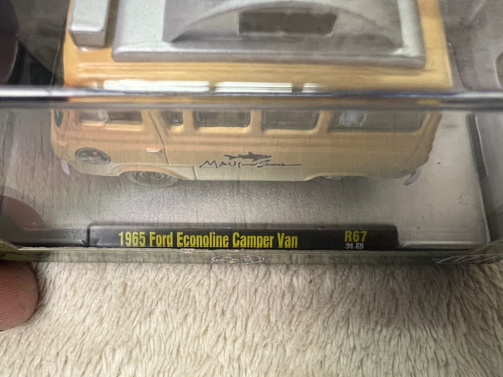 🔥MAUI & SONS-1965 Ford Econoline Camper Van-M2 Machines-1:64 Scale-R67 HW15🔥