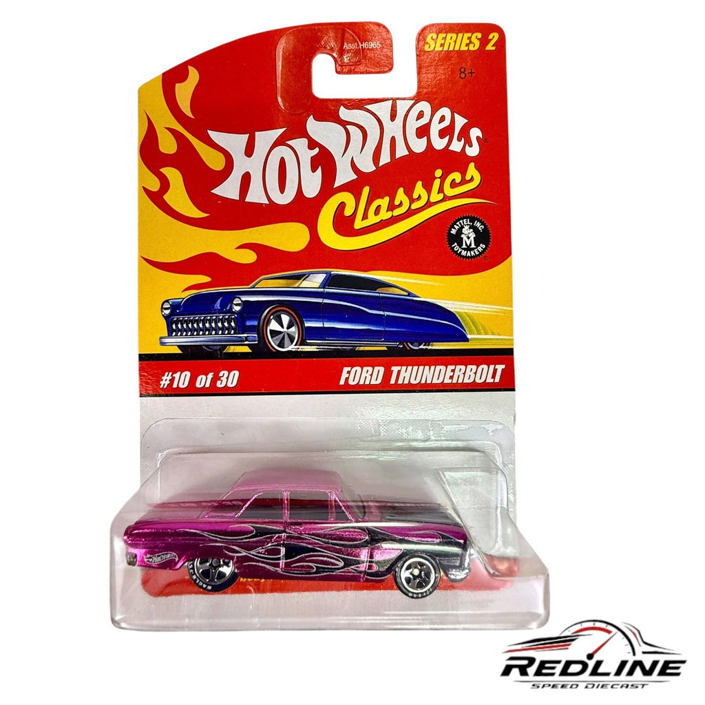 🇺🇸Hot Wheels Classics Series 2 #10/30 Ford Thunderbolt Spectraflame H30🇺🇸