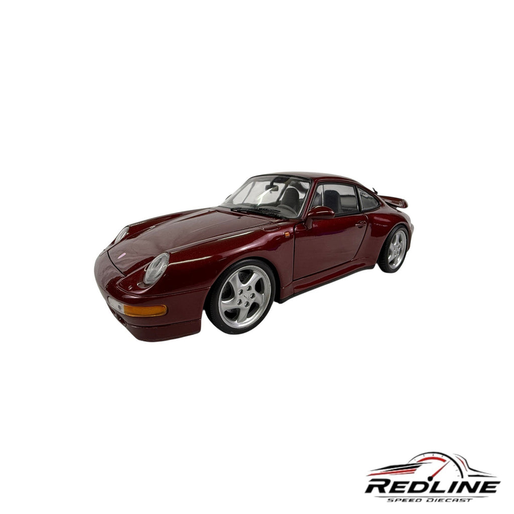 🇩🇪UT Models Porsche 911 Turbo Red Metallic 1:18 NO BOX L3🇩🇪