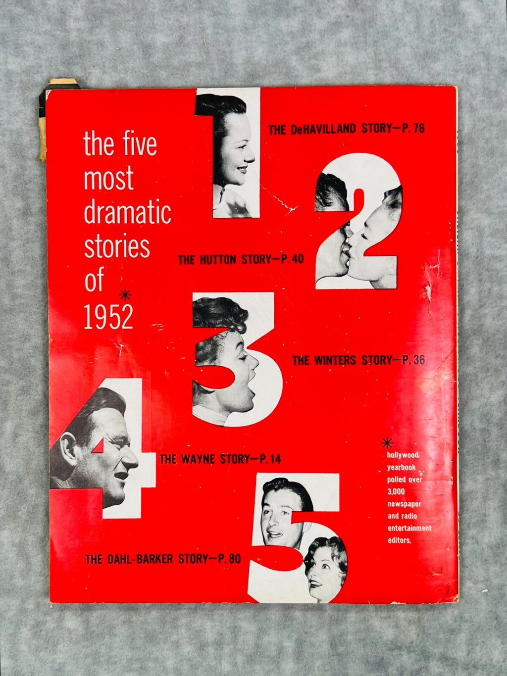 🎬🎬🎬Hollywood Yearbook 1953 Elizabeth Taylor John Wane Marilyn Monroe🎬🎬🎬