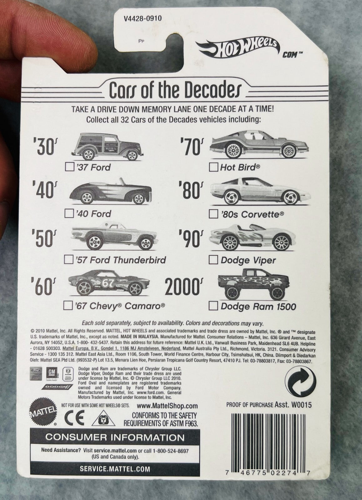 🇺🇸🇺🇸🇺🇸 Hot Wheels 70s Cars of the Decades HOT BIRD Silver  H23🇺🇸🇺🇸🇺🇸